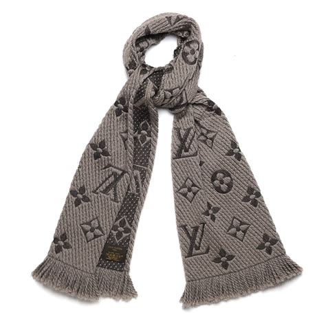 louis vuitton logomania scarf verone|louis vuitton checkered scarf.